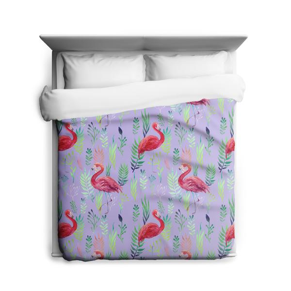 Flamingo Spotting Duvet Cover