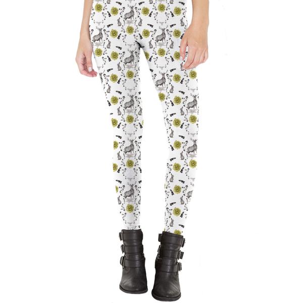 Floral Fauna Leggings