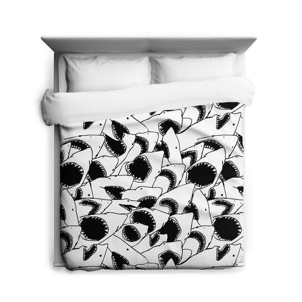 Forever Jaws Duvet Cover
