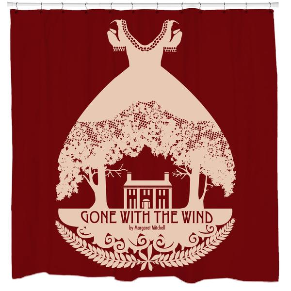 Gone With the Wind Shower Curtain