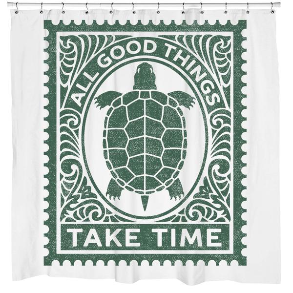 Good Things Turtle Shower Curtain