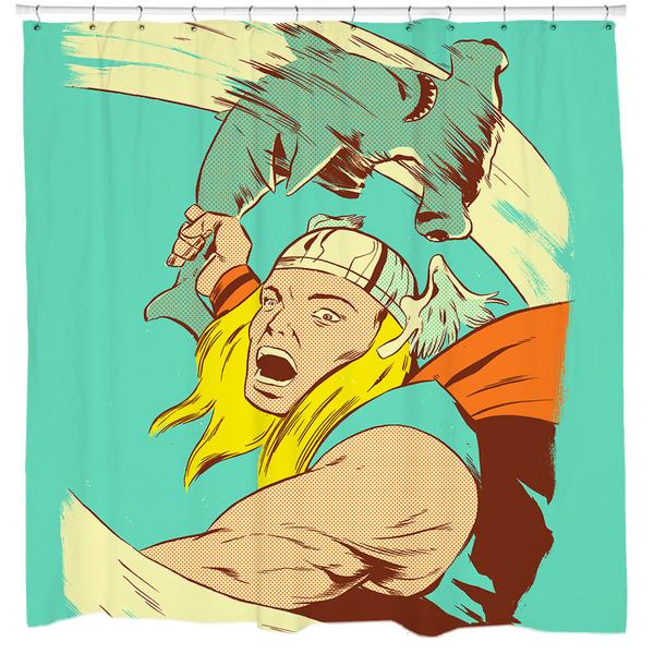 Hammer Time Shower Curtain