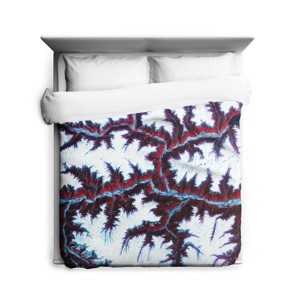 Himalayas Duvet Cover