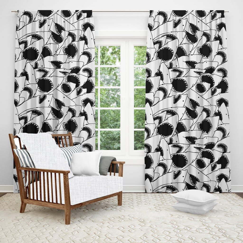 Forever Jaws Window Curtain