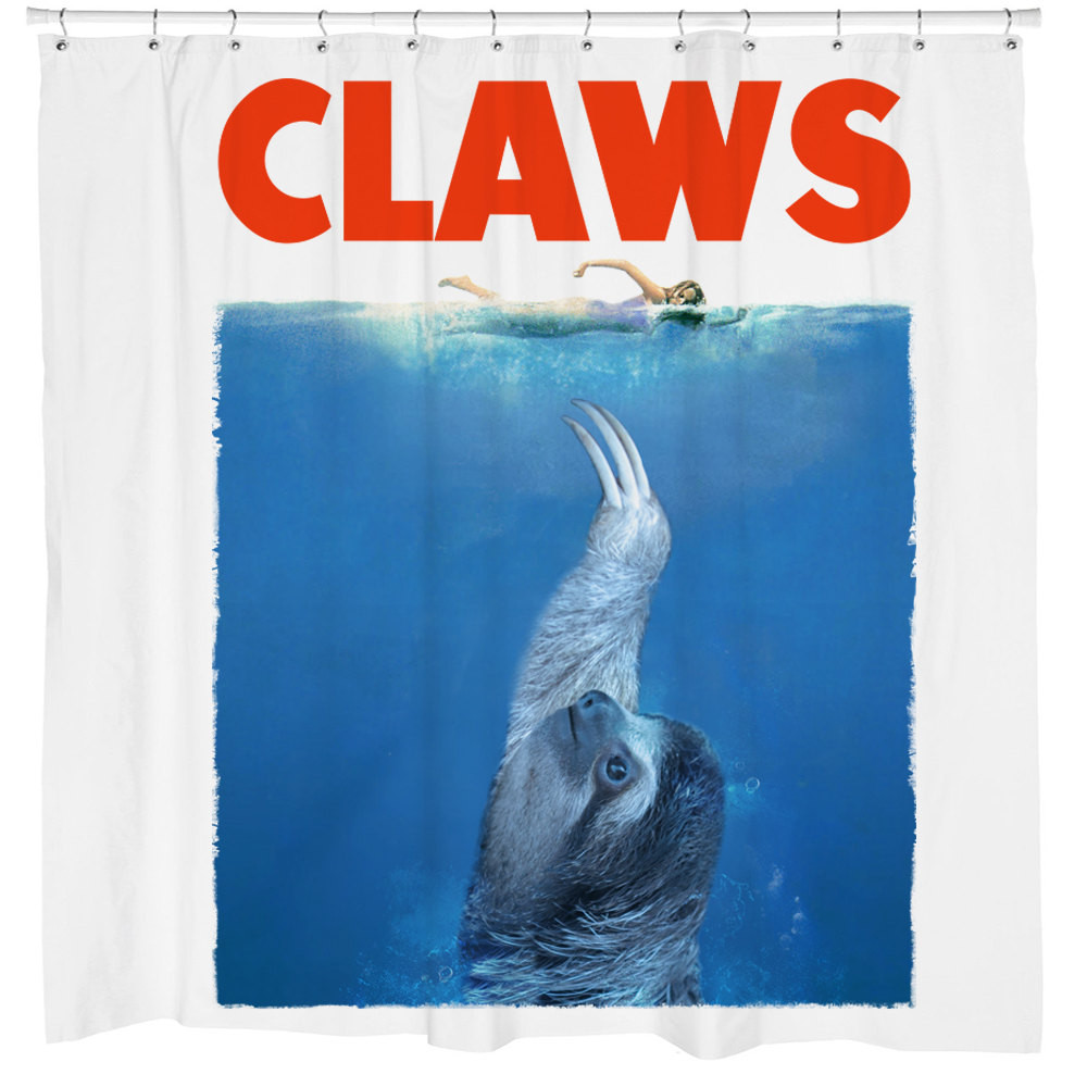 CLAWS Shower Curtain