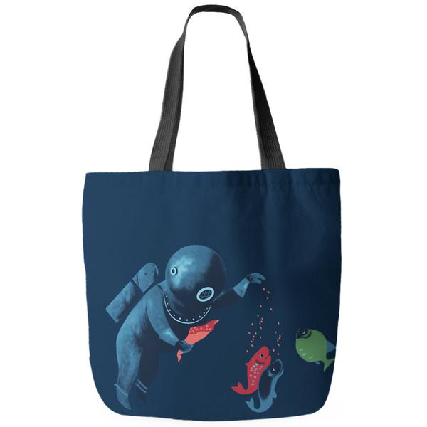 Feeding Friend-zy Tote Bag