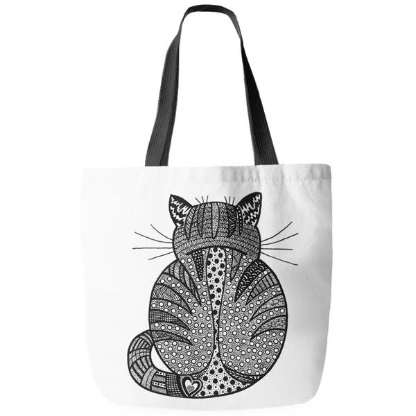 Rear View Tote Bag