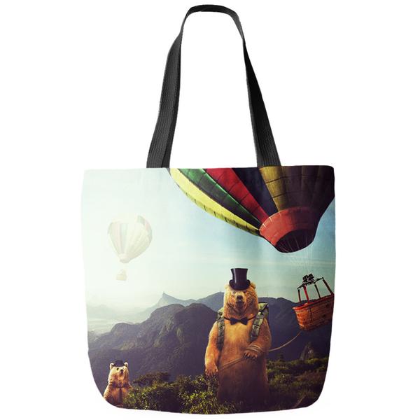 Hot Air Bearoons Tote Bag
