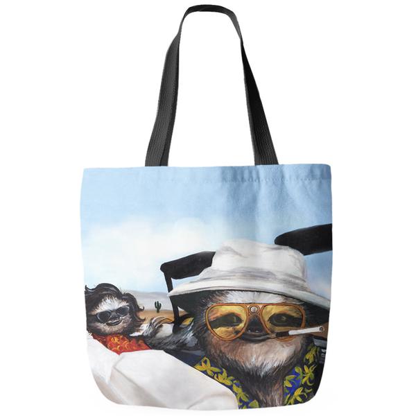 Sloth Vegas Tote Bag