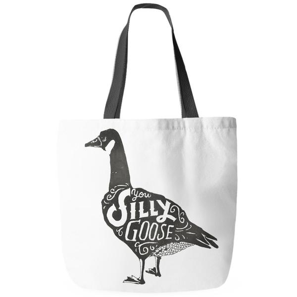 Silly Goose Tote Bag