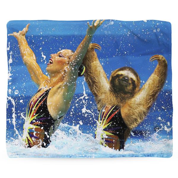 Synchronized Sloth Blanket