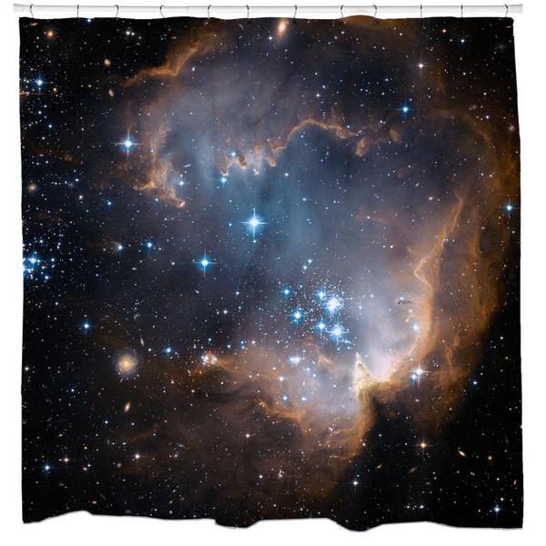 Infant Stars Shower Curtain