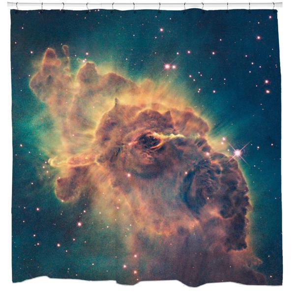 Jet in Carina Shower Curtain