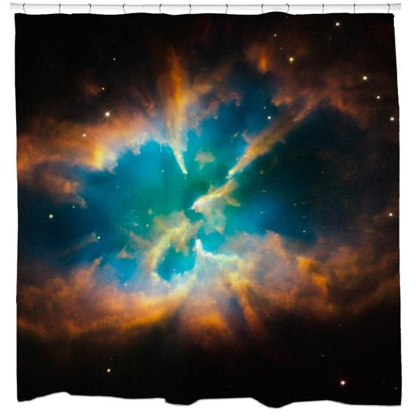 Planetary Nebula NGC 2818 Shower Curtain