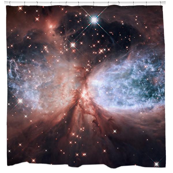 Star-Forming Region S106 Shower Curtain