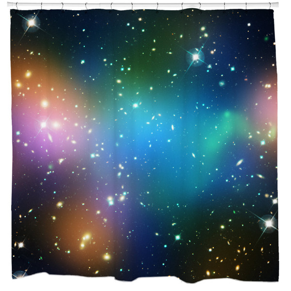 Galaxy Cluster Shower Curtain