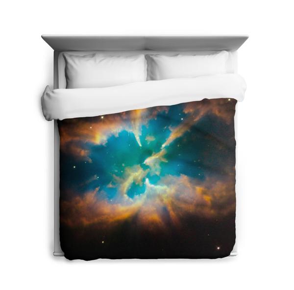 Planetary Nebula Duvet NGC 2818 Duvet Cover
