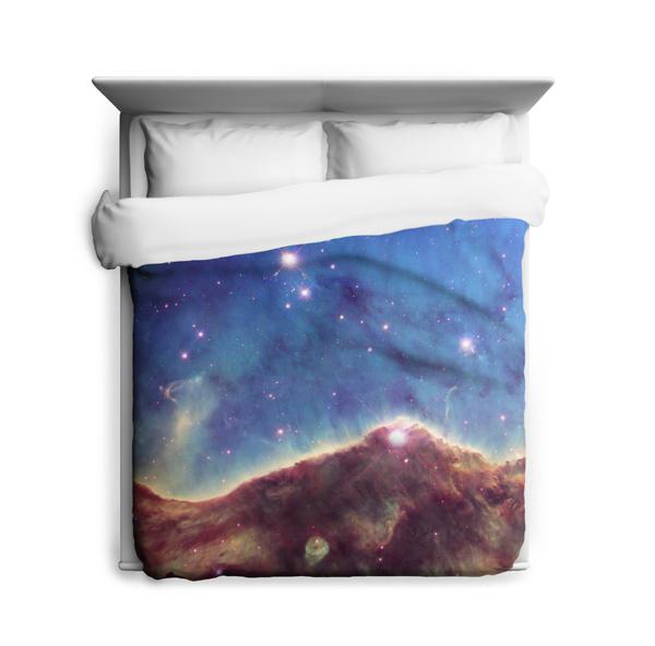 Landscape of the Cosmos Duvet Cover