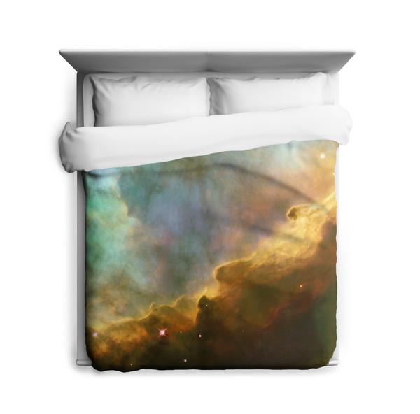 Swan Nebula Duvet Cover