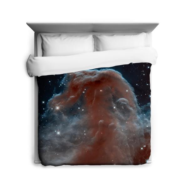 Infrared Horsehead Nebula Duvet Cover
