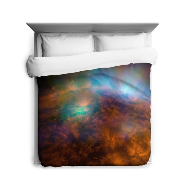 Sun X-rays Duvet Cover