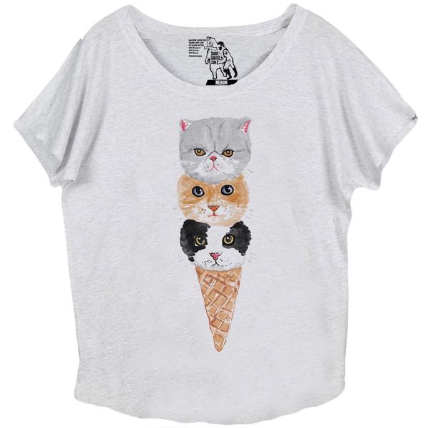 Kitty Cone Dolman Top