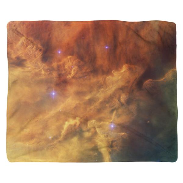 Lagoon Nebula Fleece Blanket