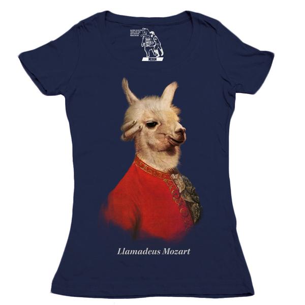 Llamadeus Scoop Women's Graphic Tee