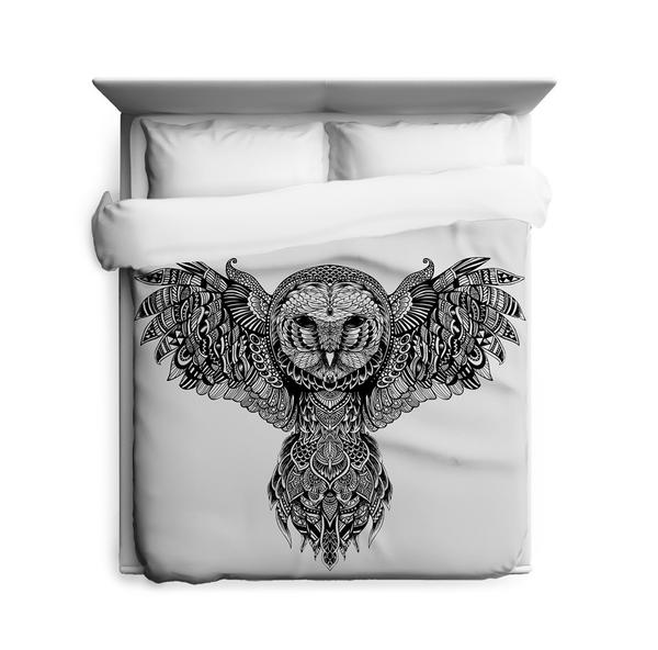 Majestic Owl Duvet Cover