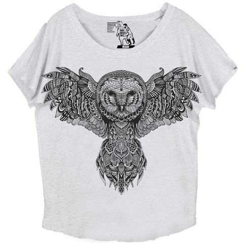 Majestic Owl Dolman Top
