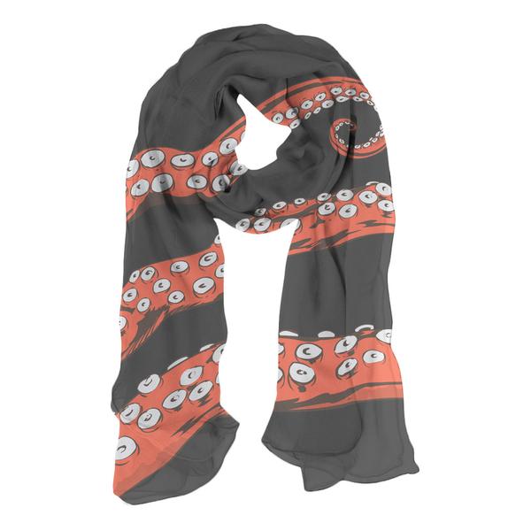 Octohug Chiffon Scarf