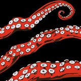 Octohug Shower Curtain