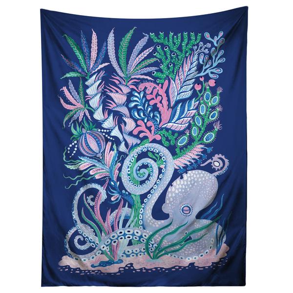 Octoparty Tapestry