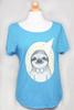 Party Sloth Women's Graphic Tee Dolman Top