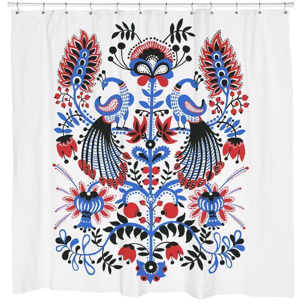 Peacocks Shower Curtain