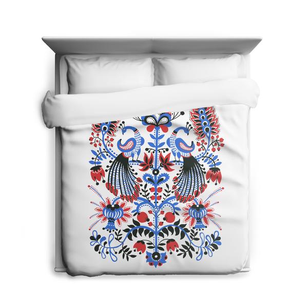 Peacocks Duvet Cover