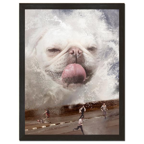 Slobber Attack Art Print
