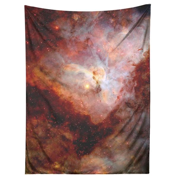 Red Carina Nebula Tapestry