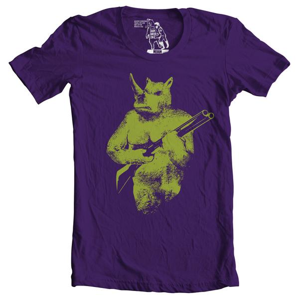 Rhino Hunter Men's Graphic Tee