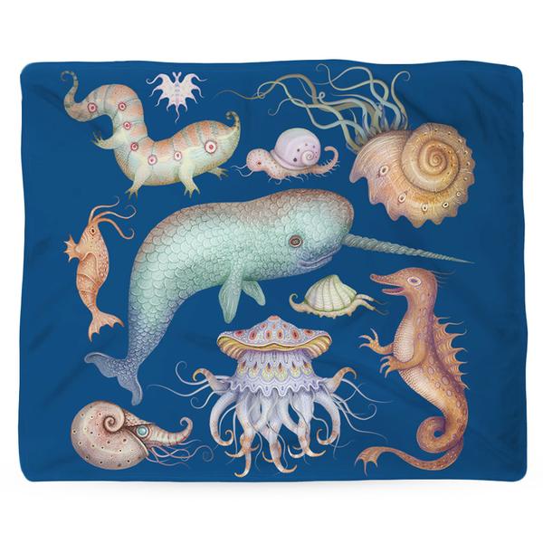 Sea Creatures Blanket