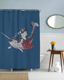 Sir Catspian Shower Curtain