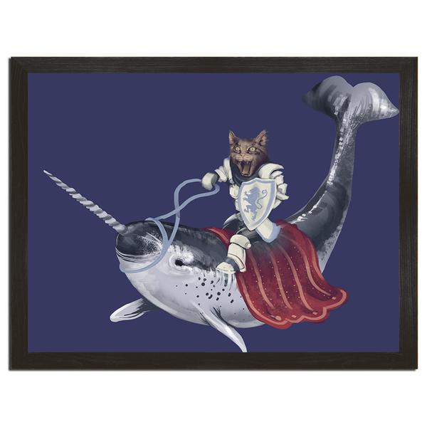 Sir Catspian Art Print