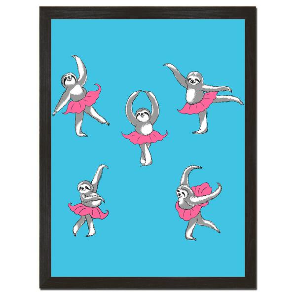 Slotherina Art Print