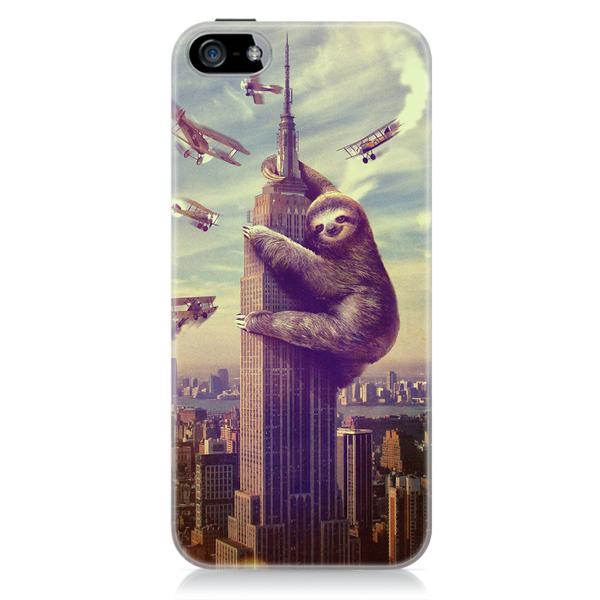 Slothzilla iPhone Case