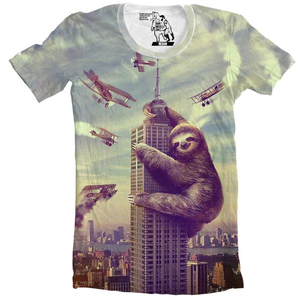 Slothzilla Men's Graphic Tee