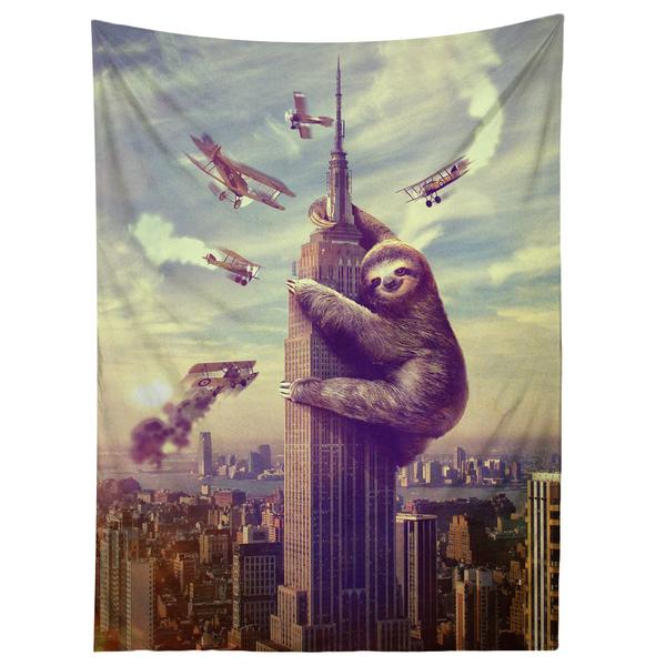 Slothzilla Tapestry