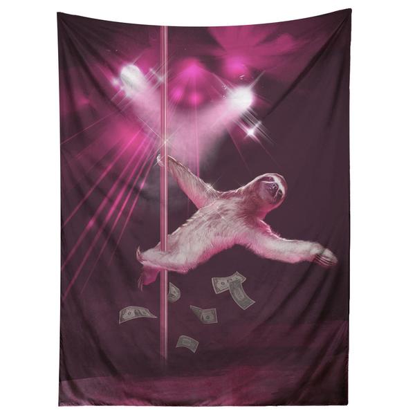 Stripper Sloth Tapestry
