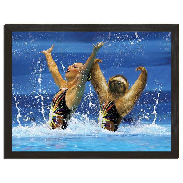 Synchronized Sloth Art Print