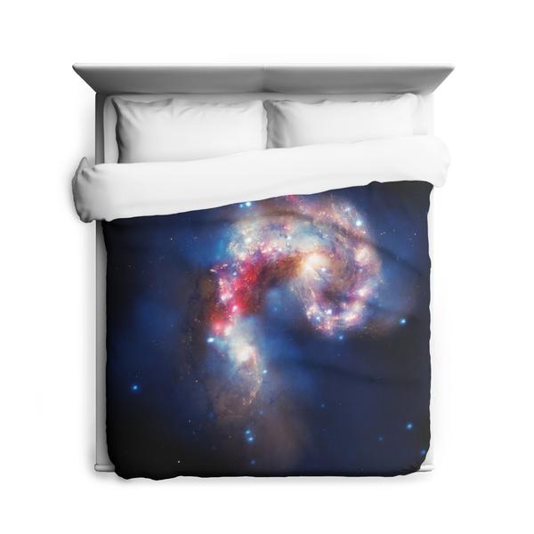 Tangled Galaxies Duvet Cover