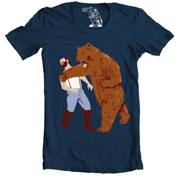 The Bear Strikes Back Men's Graphic Tee